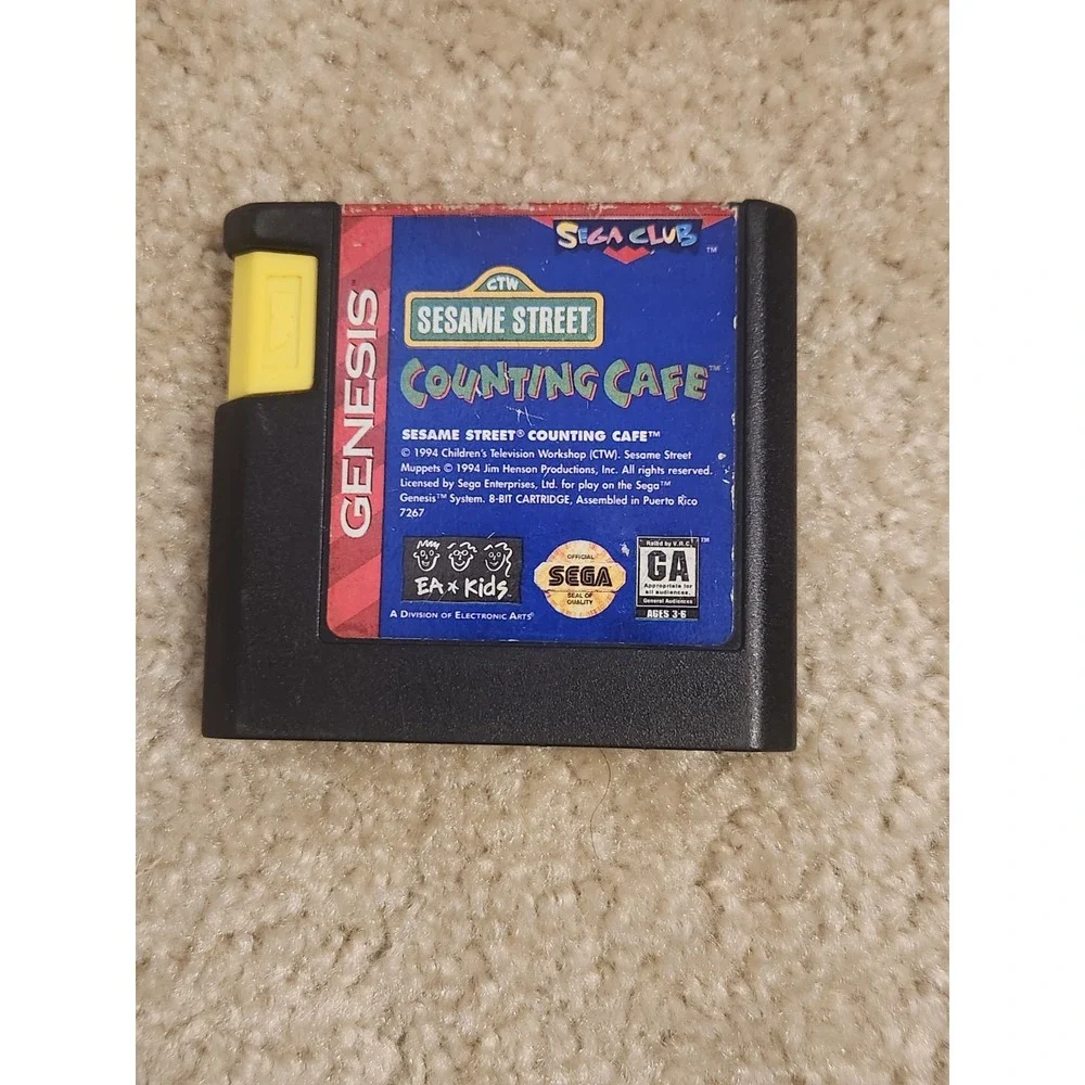 Sesame Street Counting Cafe (Sega Genesis, 1994)